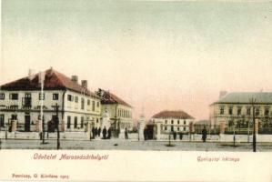 Marosvásárhely, Targu Mures; Ferenc József gyalogsági laktanya, Petróczy G. kiadása / infantry barracks