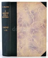 Balassa József: A magyar nyelv szótára II. kötet. Budapest, 1940, Grill Károly. Átkötött félvászonkö...