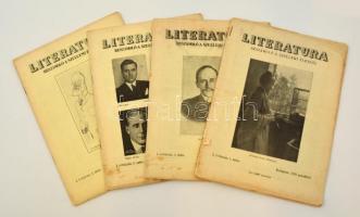 1926 A Literatura folyóirat I. évfolyamának 1-4. száma