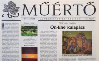 2000 A Műértő című újság teljes évfolyama