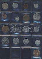 Hagyaték gyűjtemény, egész világ, régi és új, 466db érme, benne nominál és 
tengerentúl, 2db újszer...