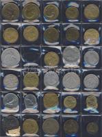 Hagyaték gyűjtemény, egész világ, régi és új, 466db érme, benne nominál és 
tengerentúl, 2db újszer...