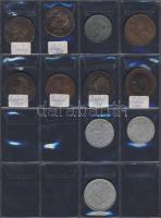 Hagyaték gyűjtemény, egész világ, régi és új, 466db érme, benne nominál és 
tengerentúl, 2db újszer...