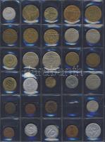 Hagyaték gyűjtemény, egész világ, régi és új, 466db érme, benne nominál és 
tengerentúl, 2db újszer...