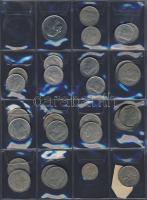 Hagyaték gyűjtemény, egész világ, régi és új, 466db érme, benne nominál és 
tengerentúl, 2db újszer...