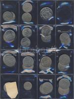 Hagyaték gyűjtemény, egész világ, régi és új, 466db érme, benne nominál és 
tengerentúl, 2db újszer...