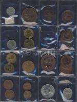 Hagyaték gyűjtemény, egész világ, régi és új, 466db érme, benne nominál és 
tengerentúl, 2db újszer...