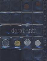 Hagyaték gyűjtemény, egész világ, régi és új, 466db érme, benne nominál és 
tengerentúl, 2db újszer...