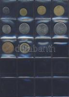 Hagyaték gyűjtemény, egész világ, régi és új, 466db érme, benne nominál és 
tengerentúl, 2db újszer...