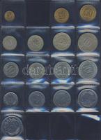 Hagyaték gyűjtemény, egész világ, régi és új, 466db érme, benne nominál és 
tengerentúl, 2db újszer...
