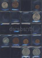 Hagyaték gyűjtemény, egész világ, régi és új, 466db érme, benne nominál és 
tengerentúl, 2db újszer...