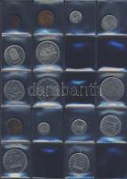 Hagyaték gyűjtemény, egész világ, régi és új, 466db érme, benne nominál és 
tengerentúl, 2db újszer...