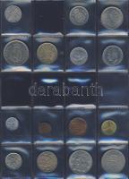 Hagyaték gyűjtemény, egész világ, régi és új, 466db érme, benne nominál és 
tengerentúl, 2db újszer...
