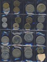 Hagyaték gyűjtemény, egész világ, régi és új, 466db érme, benne nominál és 
tengerentúl, 2db újszer...