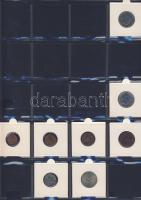 Hagyaték gyűjtemény, egész világ, régi és új, 248db érme, benne nominál és
tengerentúl, 16 lapos, l...