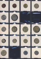 Hagyaték gyűjtemény, egész világ, régi és új, 248db érme, benne nominál és
tengerentúl, 16 lapos, l...