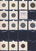 Hagyaték gyűjtemény, egész világ, régi és új, 248db érme, benne nominál és
tengerentúl, 16 lapos, l...