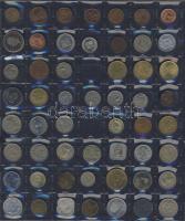 Hagyaték gyűjtemény, egész világ, régi és új, 293db érme, benne nominál és
tengerentúl, 14 lapos, k...