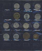 Hagyaték gyűjtemény, egész világ, régi és új, 293db érme, benne nominál és
tengerentúl, 14 lapos, k...