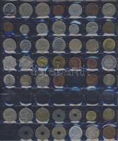 Hagyaték gyűjtemény, egész világ, régi és új, 293db érme, benne nominál és
tengerentúl, 14 lapos, k...