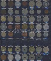 Hagyaték gyűjtemény, egész világ, régi és új, 293db érme, benne nominál és
tengerentúl, 14 lapos, k...