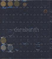 Hagyaték gyűjtemény, egész világ, régi és új, 293db érme, benne nominál és
tengerentúl, 14 lapos, k...