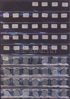 Hagyaték gyűjtemény, egész világ, régi és új, 234db érme, benne nominál és
tengerentúl, 2db klf fér...