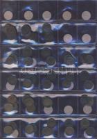 Hagyaték gyűjtemény, egész világ, régi és új, 234db érme, benne nominál és
tengerentúl, 2db klf fér...