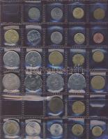 Hagyaték gyűjtemény, egész világ, régi és új, 234db érme, benne nominál és
tengerentúl, 2db klf fér...