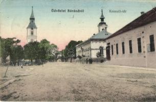 Báránd, Kossuth tér, templomok (EK)