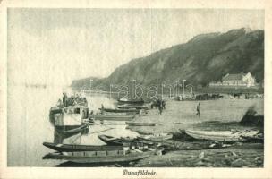 Dunaföldvár, kikötő. Somló Manó kiadása (fa)