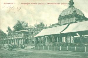 Budapest XIV. Városliget, fővárosi pavilon, Szabó Sándor kiadása (EB)