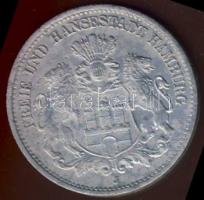 Német Birodalom/Weimar/Hamburg 1923. 1/2Million M Alu T:2 foltos