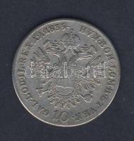 Ausztria 1835A 10Kr Ag I.Ferenc T:3 R!