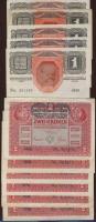1902-17. 1K (15x, 2klf), 10K (2x), 20K (3x), 100K (4x), 1000K (1x) mind "Deutschösterreich&quot...