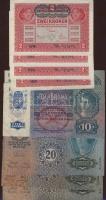 1902-17. 1K (15x, 2klf), 10K (2x), 20K (3x), 100K (4x), 1000K (1x) mind "Deutschösterreich&quot...
