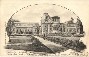 Budapest XIII. Margitszigeti fürdőház. Divald Károly 604. sz.