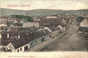 Lippa, Lipova; látkép, Konstantin Sándor kiadása / general view (b)