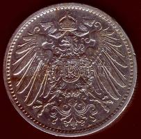 Német Birodalom/Császárság 1904A 1M Ag T:2/3+