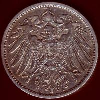 Német Birodalom/Császárság 1907A 1M Ag T:3+