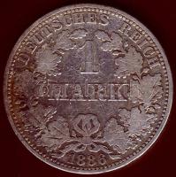 Német Birodalom/Császárság 1886A 1M Ag T:3