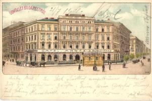 Budapest VI. Abbázia Kávéház, Kosmos litho s: Geiger