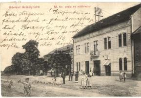 Székelyhíd, Sacueni; Posta és adóhivatal. W. L. Bp. 2254. Gottlieb nyomda / post and tax offices (EK)
