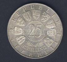 Ausztria 1963. 25Sch Ag "Savoyen" T:2