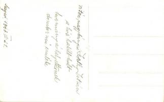 1943 Vitéz Nagybányai Horthy István kormányzóhelyettes dombormű emléke Szegeden / Deputy governor ...