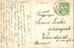 1913 Zalaegerszeg, üzlet, létra, photo (EK)