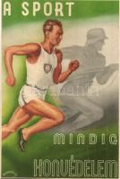 A sport mindig honvédelem; A jövő nemzedéke a nemzet jövője / Hungarian army sport propaganda s: Komoróczy