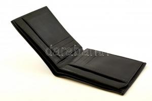 Bőr pénztárca, jó állapotban, 9,5x12 cm