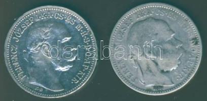 1895. 1K Ag T:3/4+ + 1915. 1K ag T:1/2