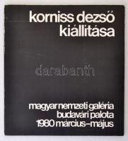 Korniss Dezső kiállítása. Bp., 1980, Magyar Nemzeti Galéria. Kiadói papírkötés.